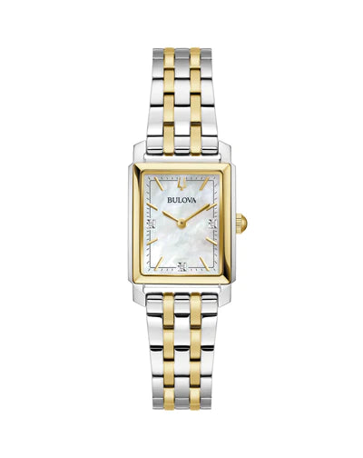 Bulova Classic B/Tn Diamond Watch