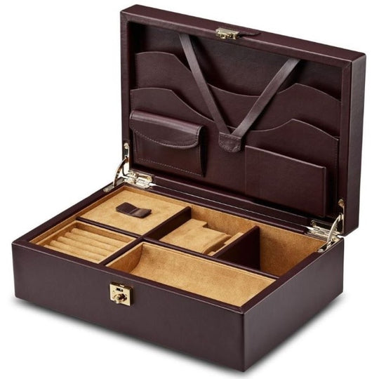 Jewellery Box Mens Jewelry And Watches Watch Jewellery Box (Brown