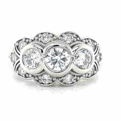 'Donna' Platinum 2.01ct Diamond Ring