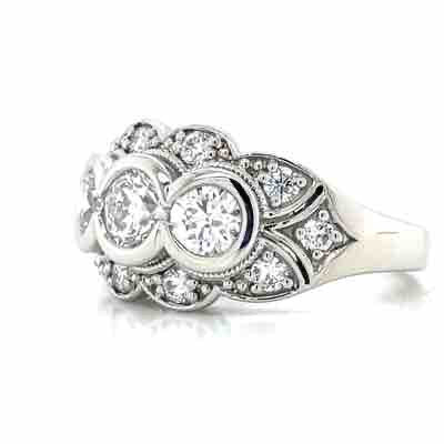 'Donna' Platinum 2.01ct Diamond Ring