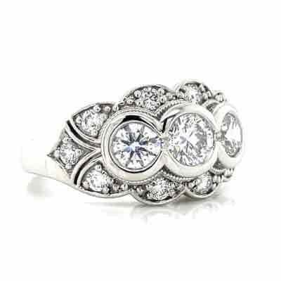 'Donna' Platinum 2.01ct Diamond Ring