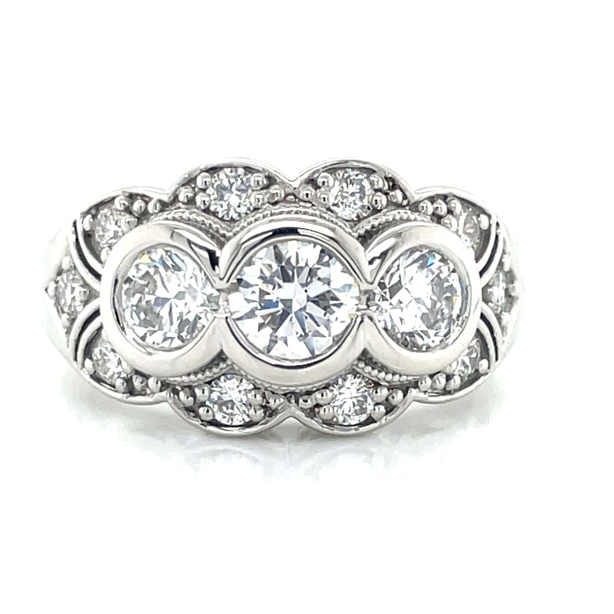 'Donna' Platinum 2.01ct Diamond Ring