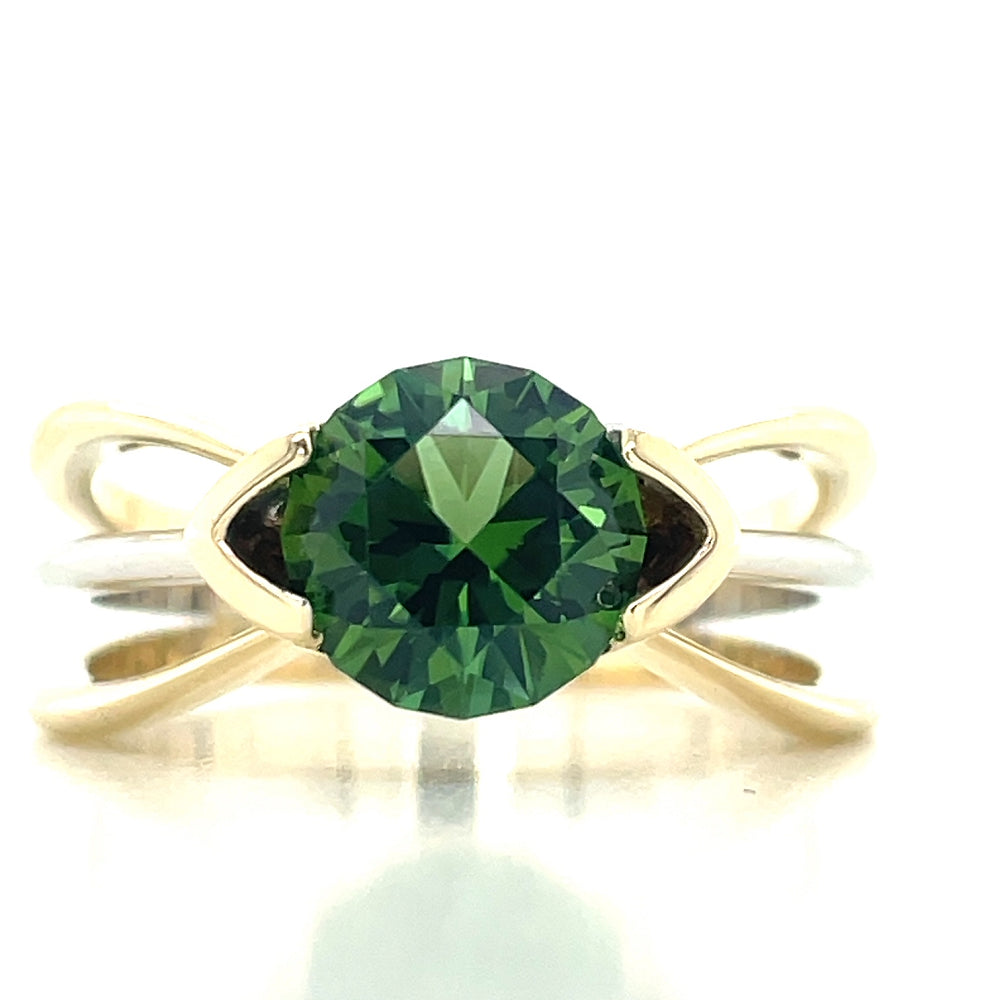 'Nyanza' 9k B/Tn 1.72ct Green Tourmaline Ring