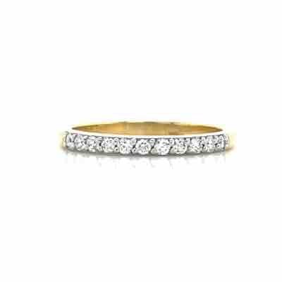 18K B/Tn 11=0.22ct G SI Diamond Ring