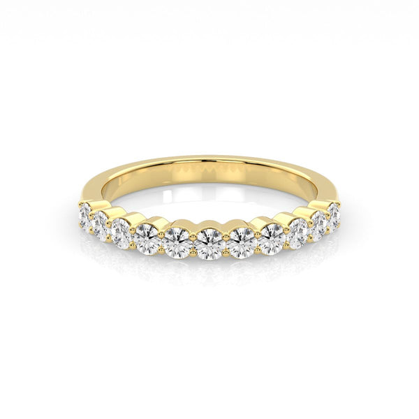 9K Yellow Gold 0.50ct Lab Grown Diamond Ring