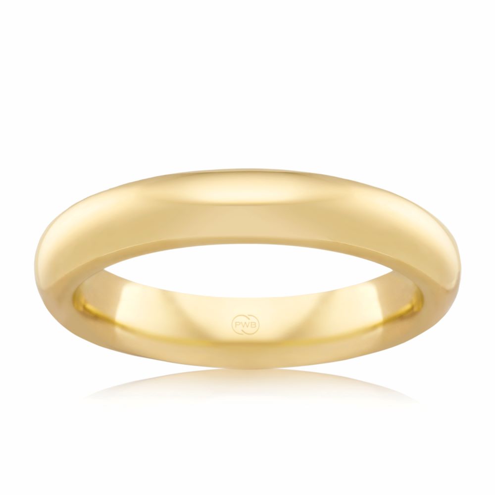 "Bellini" 9K Yellow Gold Bellini Wedding Ring