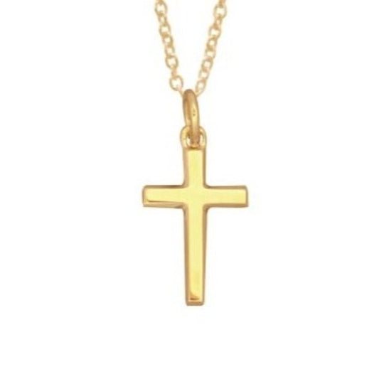 9K Yellow Gold Cross