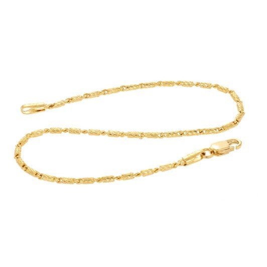 9K Yellow Gold Italian Necklace