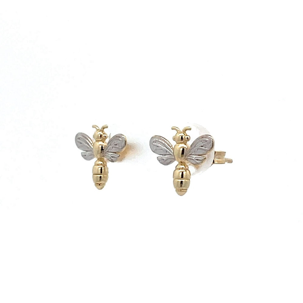 9k B/Tn Bee Stud Earrings