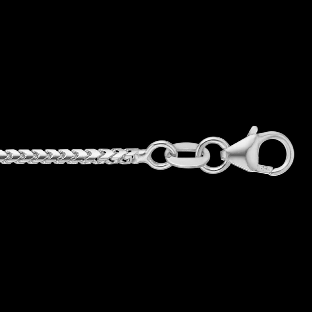 Platinum 1.4m Franco Chain 42cm