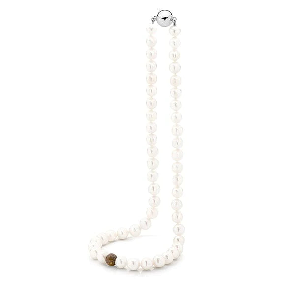 Harry Pearl & Bronzite Necklace john-franich-jewellers-nz