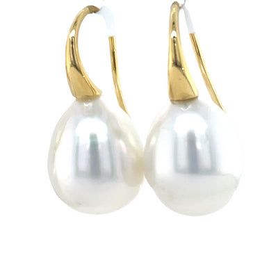 Autore 18K Yellow Gold South Sea Pearl Earrings