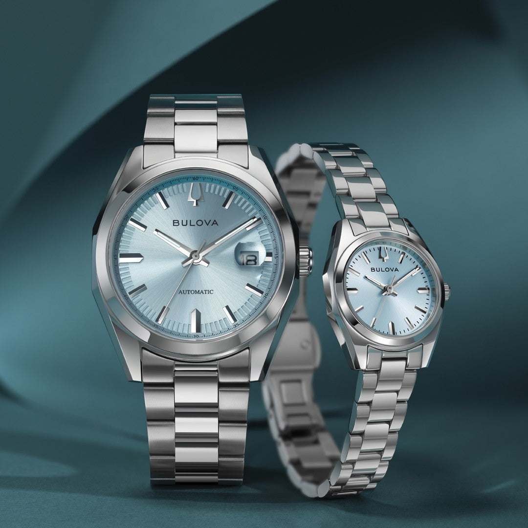 Bulova Surveyor Lds Blue Quartz Brlt