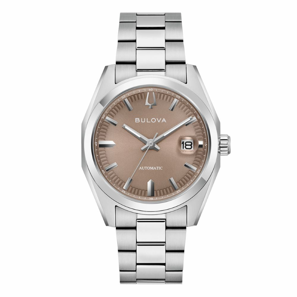 Bulova Surveyor Gents Brown Watch