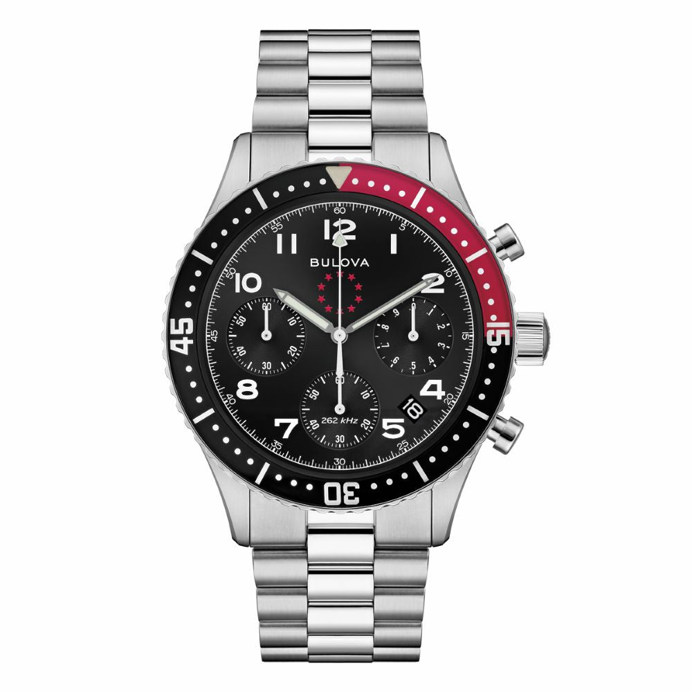 Bulova Marine Star Gnts Quartz Brlt