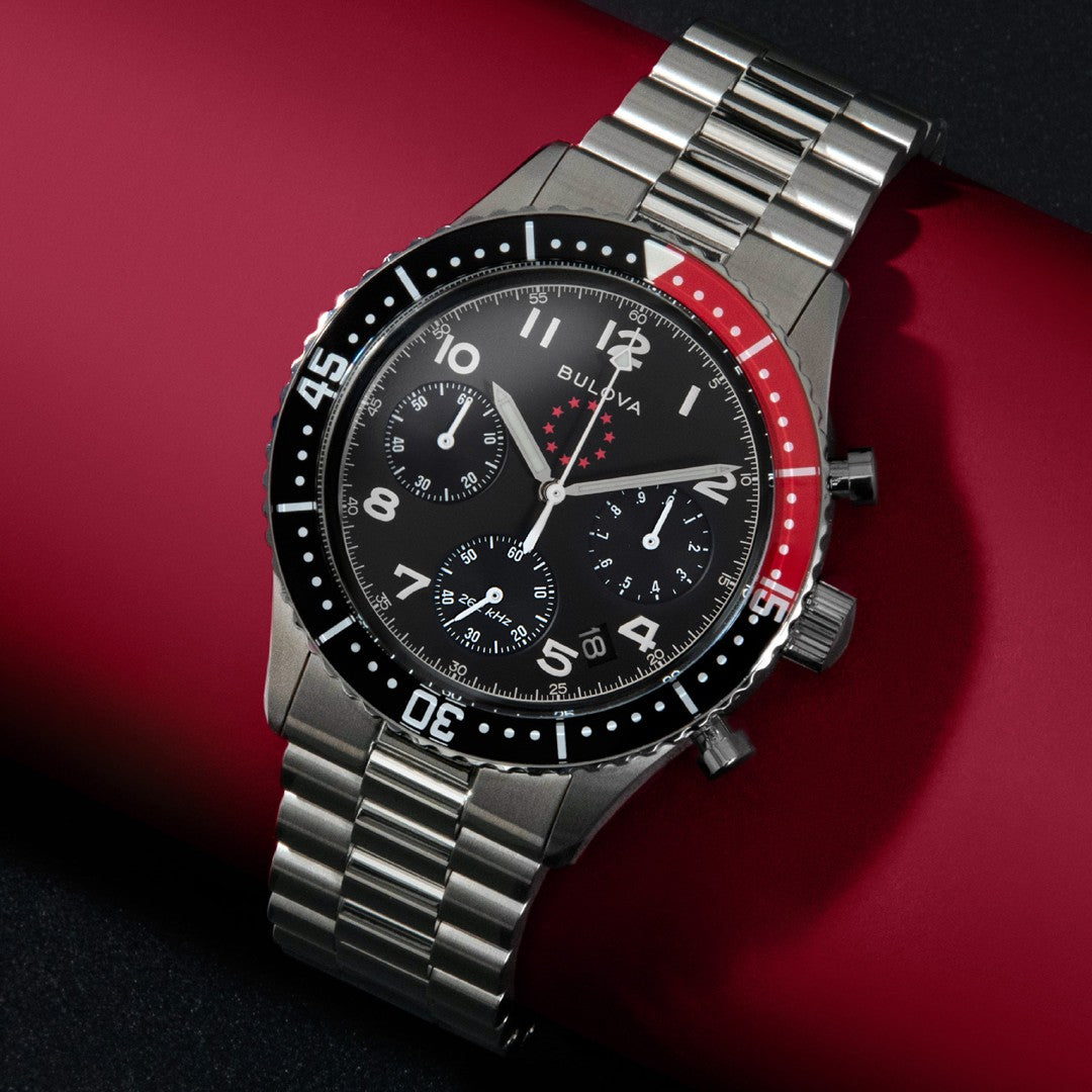 Bulova Marine Star Gnts Quartz Brlt