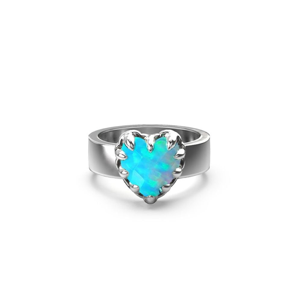 Stolen Girlfriends Club Love Claw Ring Opal