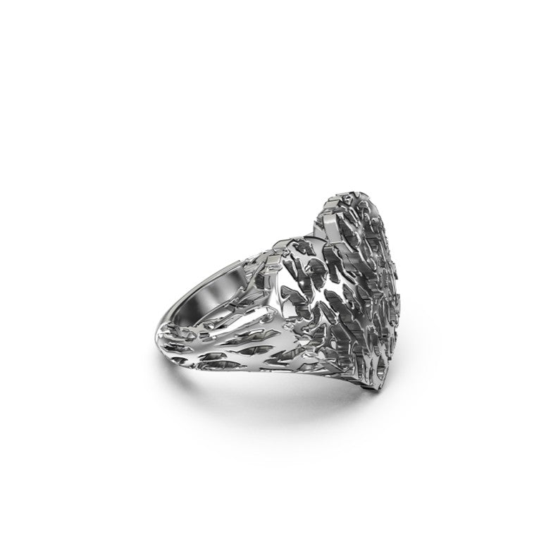 Stolen Girlfriends Club Death Metal Hearts Ring