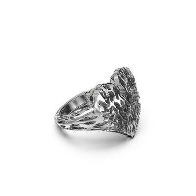 Stolen Girlfriends Club Death Metal Hearts Ring