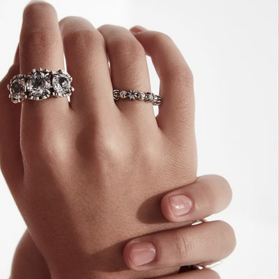 Stolen Girlfriends Club - Mixed Orb Stacker Ring