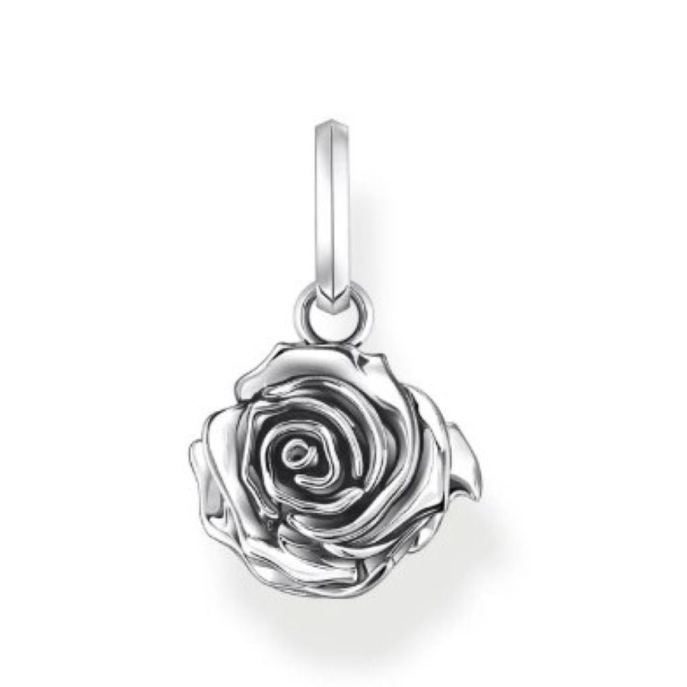 THOMAS SABO MIDNIGHT ROSE PENDANT