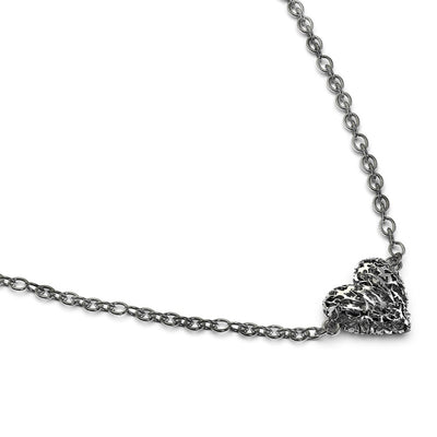 Stolen Girlfriends Club Death Metal Hearts Necklace