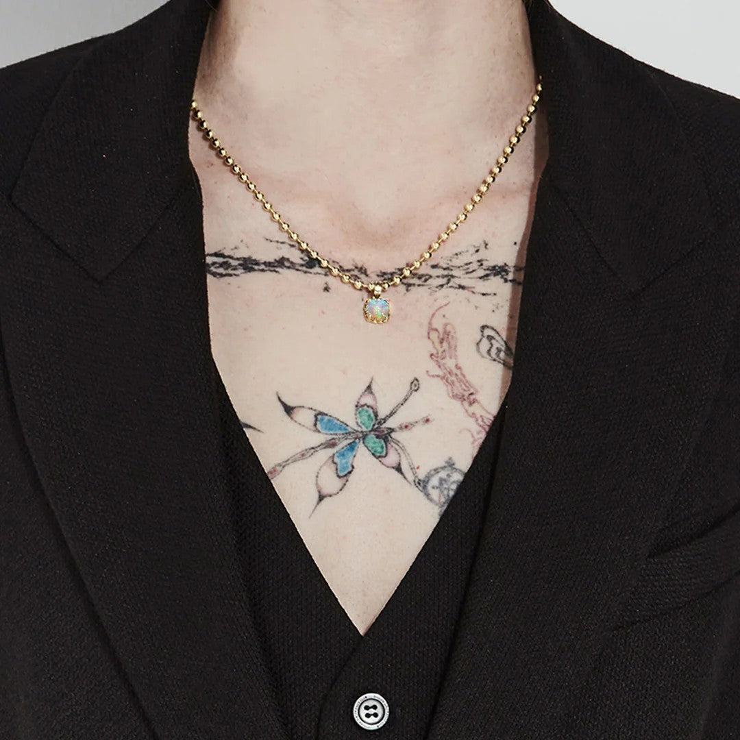 Stolen Girlfriends Club - Baby Claw Ball Chain Necklace