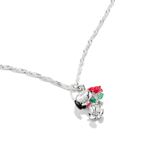 THOMAS SABO C/CLUB PEANUTS SNOOPY ROSE N/L