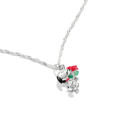 THOMAS SABO C/CLUB PEANUTS SNOOPY ROSE N/L
