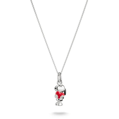 THOMAS SABO C/CLUB PEANUTS SNOOPY & HEART N/L