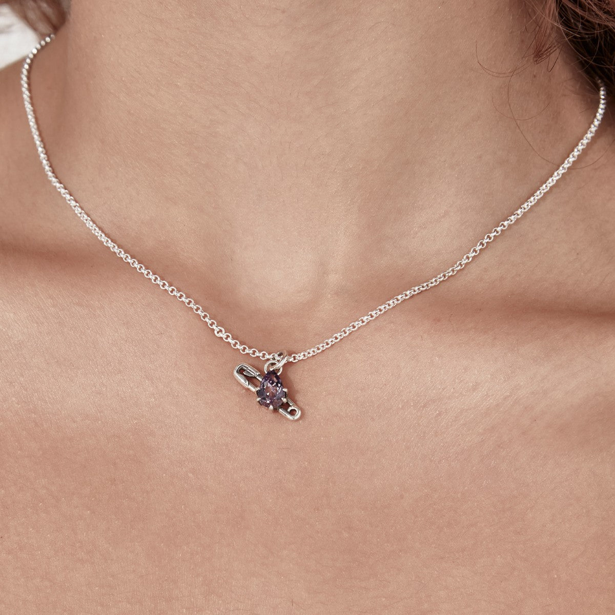 Stolen Girlfriends Club - Purity Pin Necklace