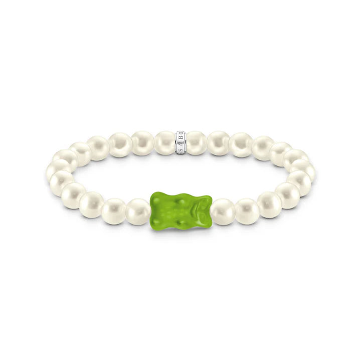 THOMAS SABO HARIBO PEARL APPLE GREEN BEAR BL