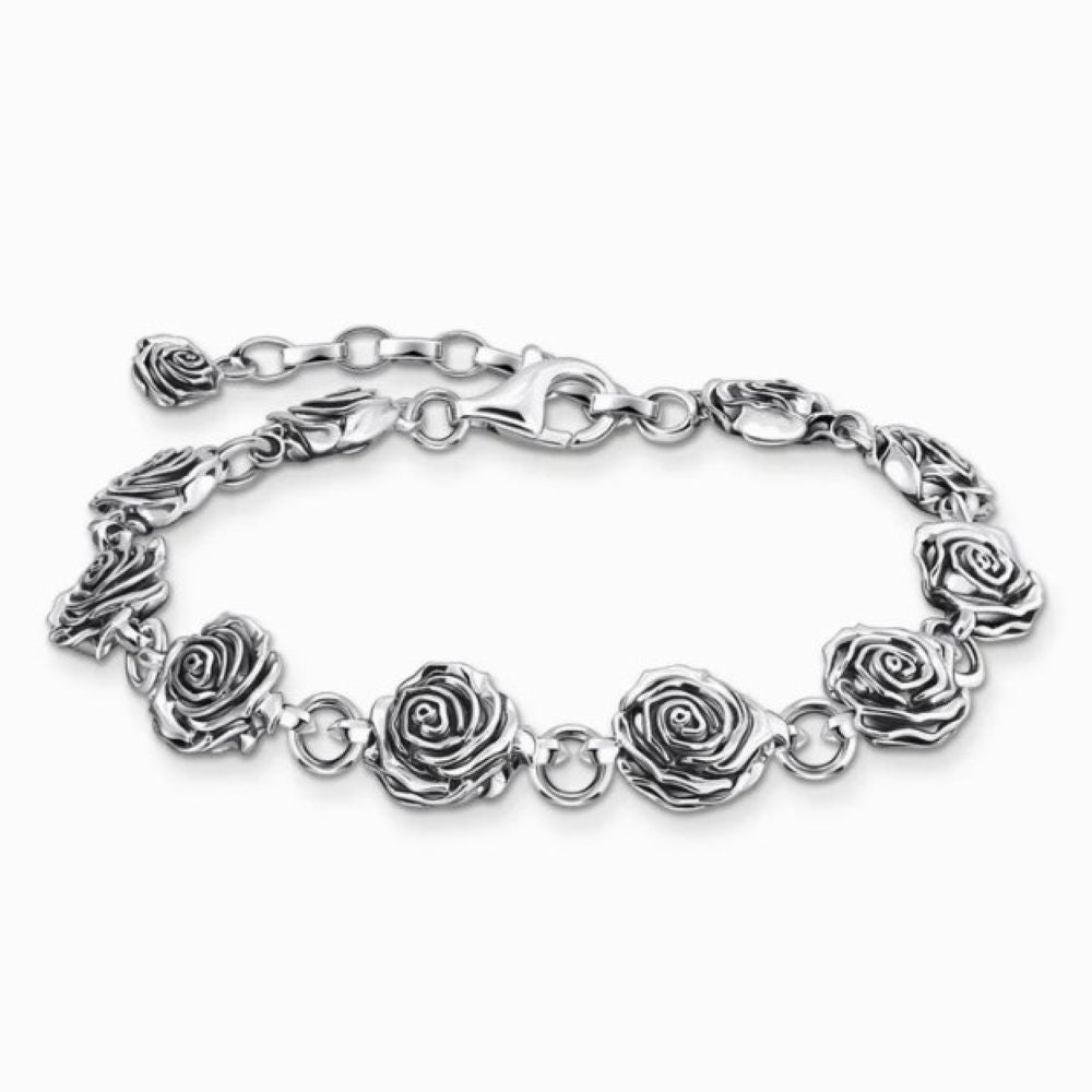 THOMAS SABO MIDNIGHT ROSE BRACELET