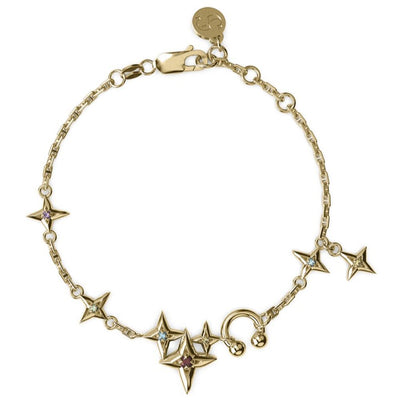 Stolen Girlfriends Club Cosmic Punk Multi Gem Bracelet GP