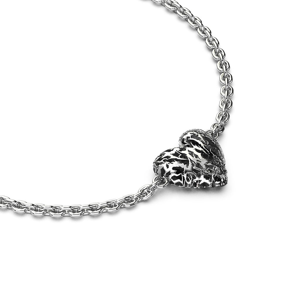 Stolen Girlfriends Club Death Metal Hearts Bracelet