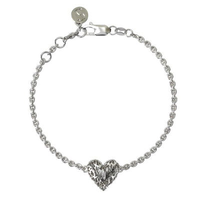 Stolen Girlfriends Club Death Metal Hearts Bracelet