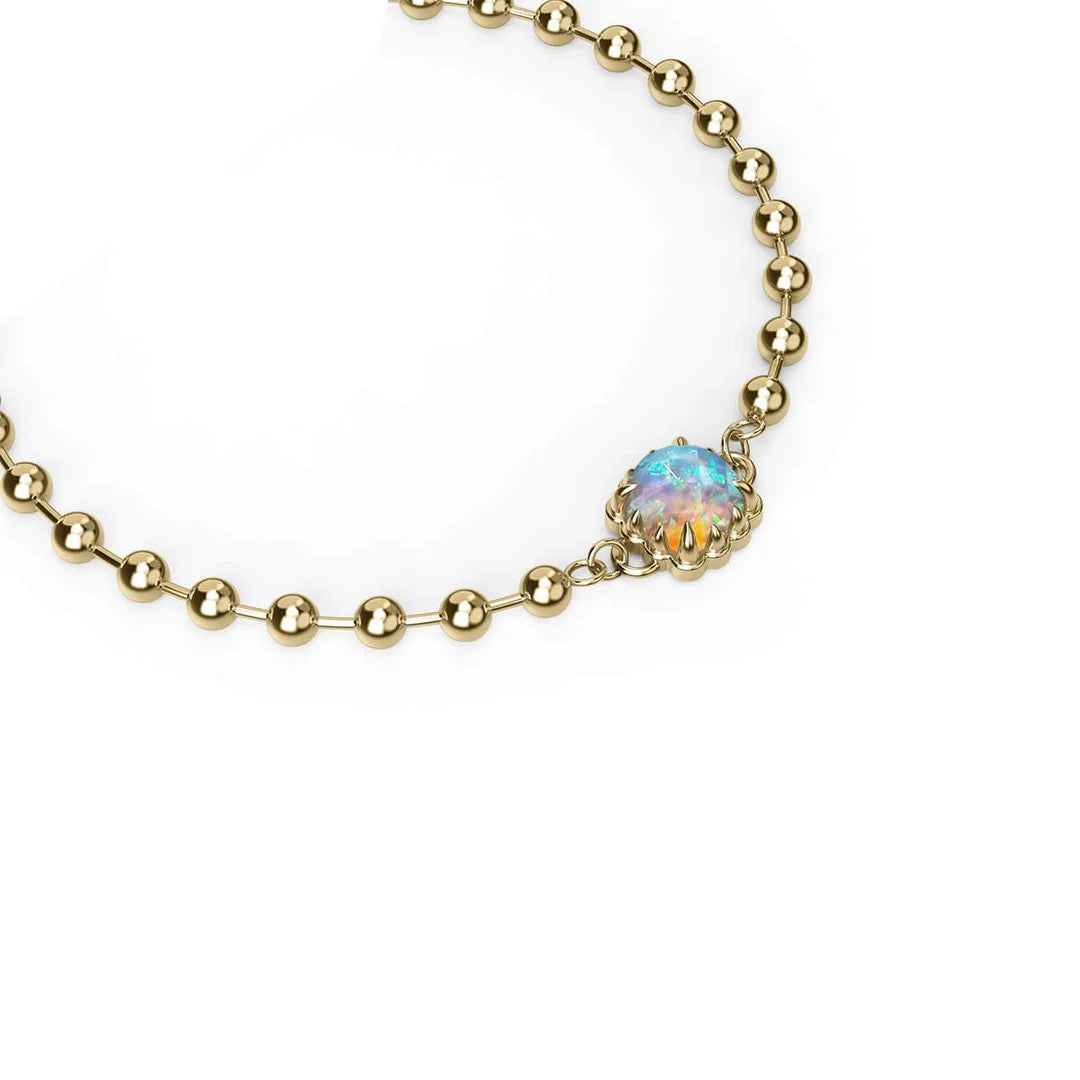 Stolen Girlfriends Club - Baby Claw Ball Chain Bracelet