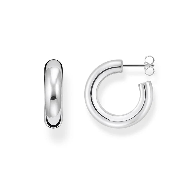 THOMAS SABO BASICS SILVER CREOLE HOOP E/R 23mm