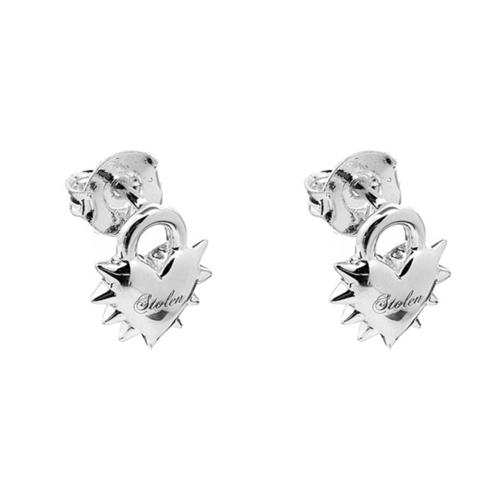 Stolen Girlfriends Club Love Locket Stud Earrings