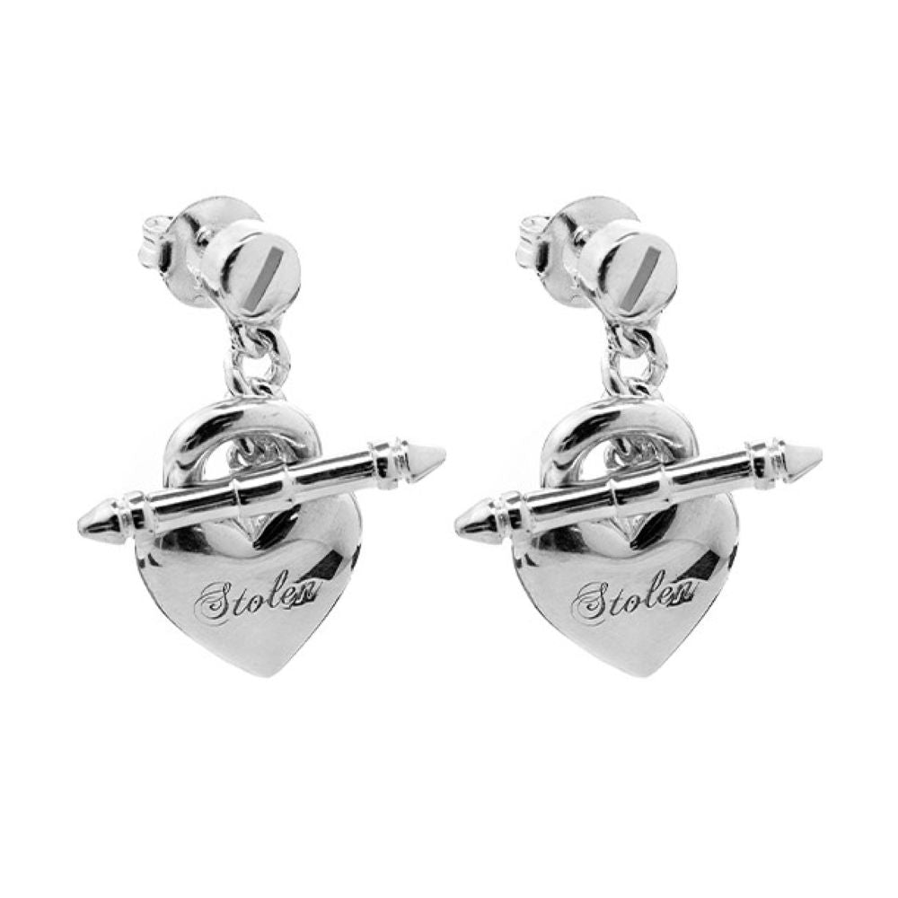 Stolen Girlfriends Club Love Locket Fob Earrings