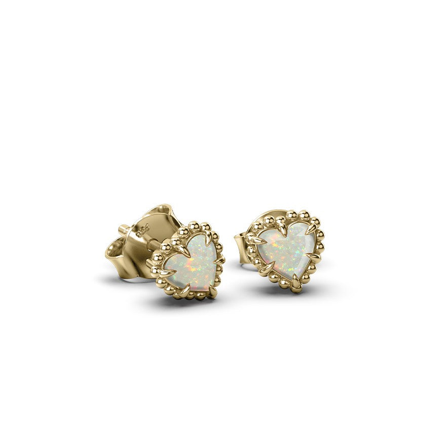 Stolen Girlfriends Club Dahlia's Heart Earrings