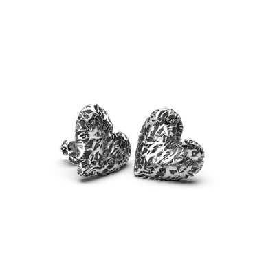 Stolen Girlfriends Club Death Metal Hearts Earrings
