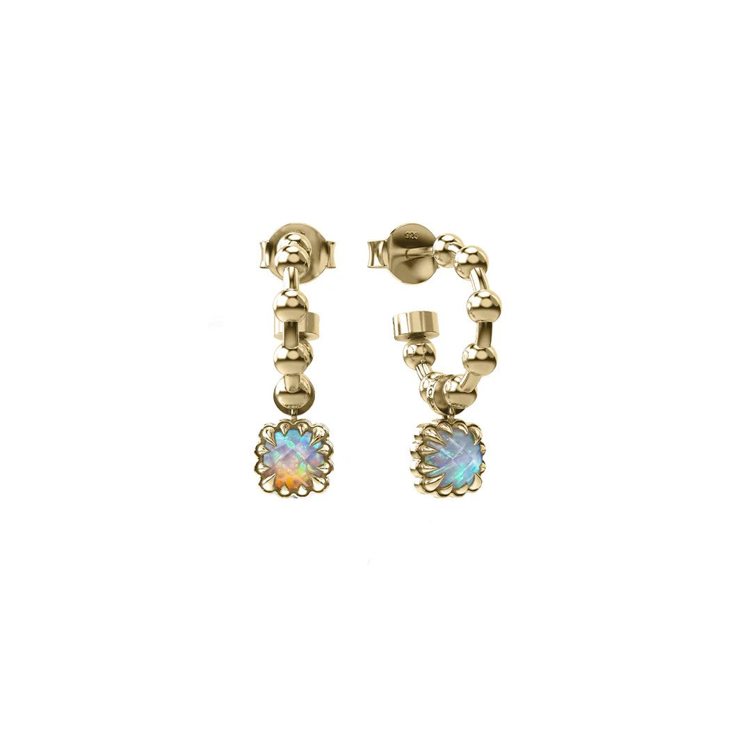 Stolen Girlfriends Club - Baby Claw Ball Chain Sleeper Earrings