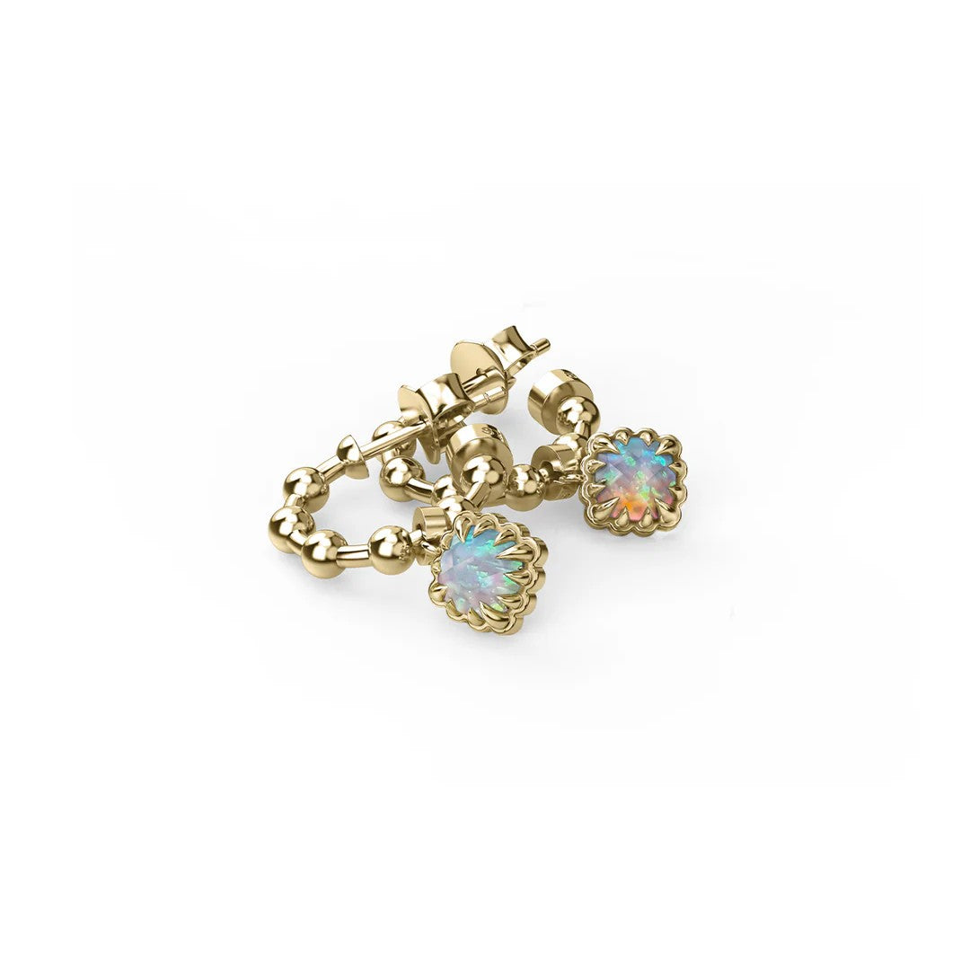 Stolen Girlfriends Club - Baby Claw Ball Chain Sleeper Earrings