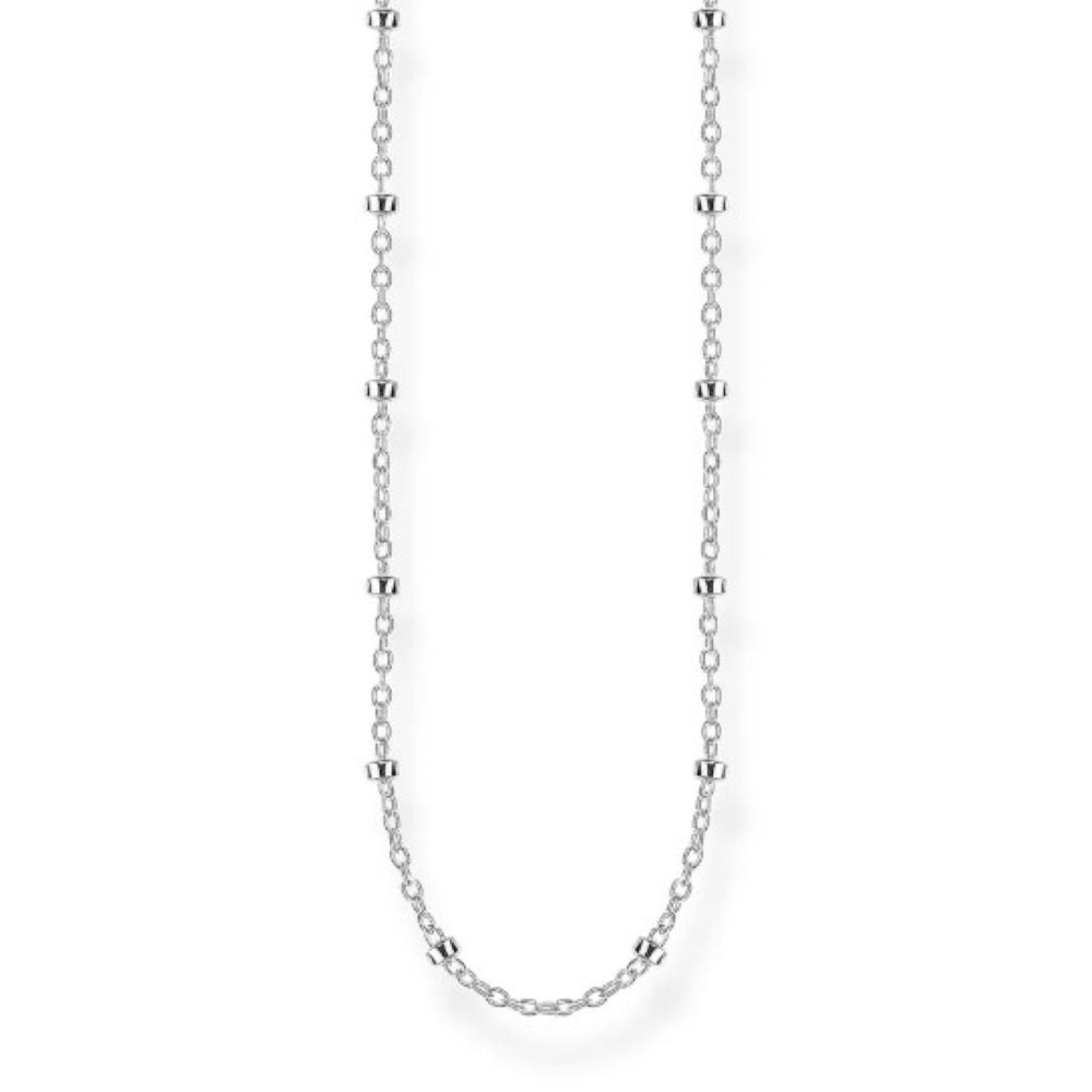 THOMAS SABO SILVER FINE BALL CHAIN N/L 80cm