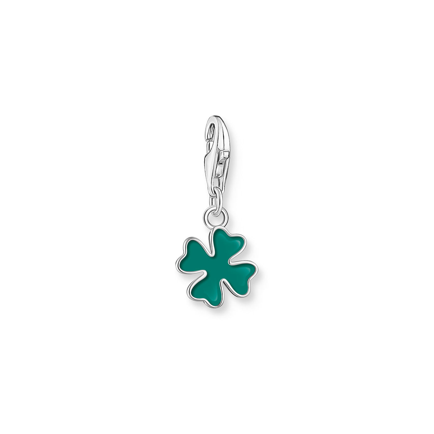 CHARMISTA GREEN ENAMEL CLOVER