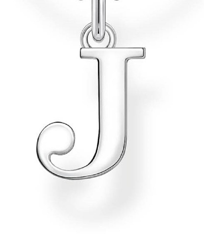 THOMAS SABO C/C LETTER 'J' john-franich-jewellers-nz