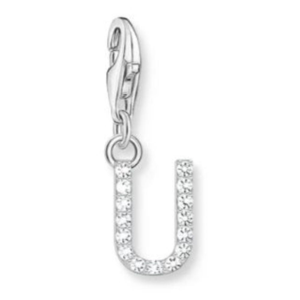 THOMAS SABO CHARMISTA LETTER 'U' CZ