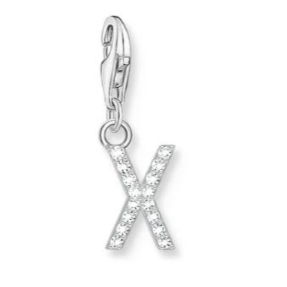 THOMAS SABO CHARMISTA LETTER 'X' CZ