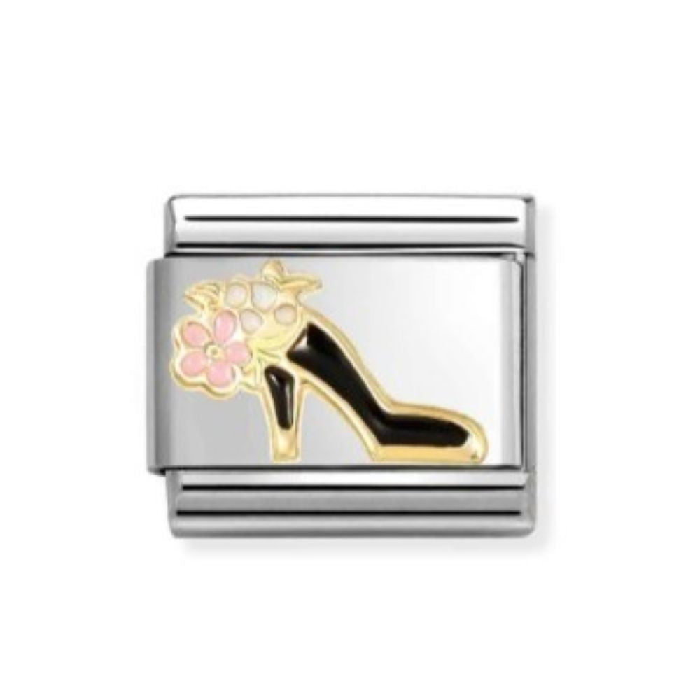 Nomination Composable Classic High Heel Shoe & Flower Charm